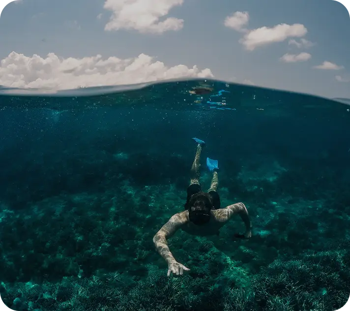 diving